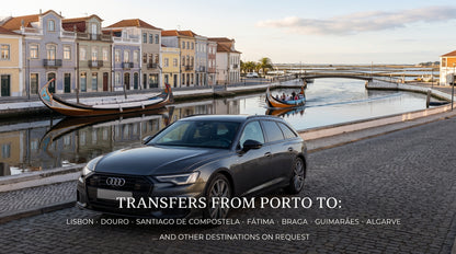 Porto to Aveiro & Costa Nova Private Transfer
