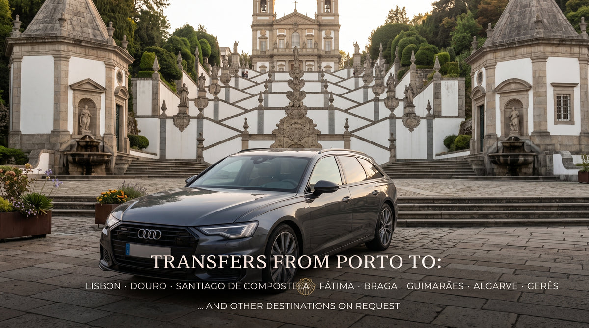 Porto to Braga or Guimarães Private Transfer