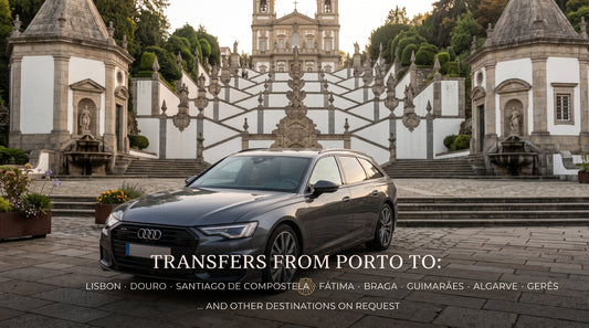 Porto to Braga or Guimarães Private Transfer