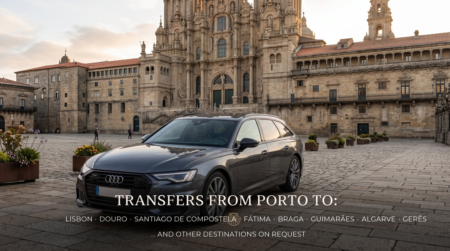 Porto to Santiago de Compostela Private Transfer